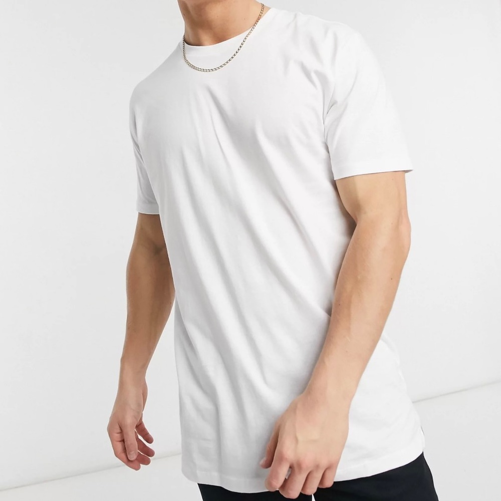 Men's Topman Cotton Longline T-shirt, NWOT, Size Medium